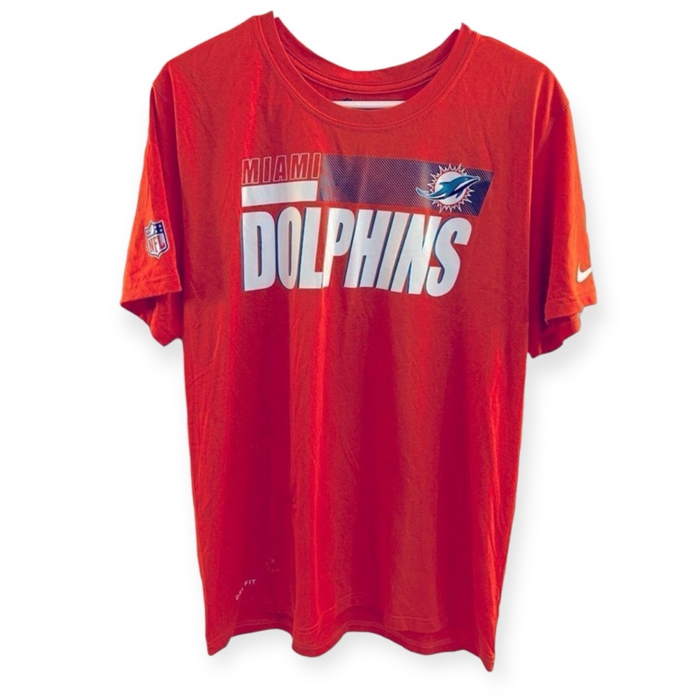 Nike Mens University of Miami Dri-fit T-shirt Size L